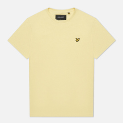 Мужская футболка Lyle & Scott Plain Regular Fit Lemon