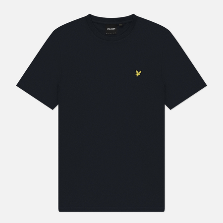 Мужская футболка Lyle & Scott Plain Regular Fit, цвет синий, размер L