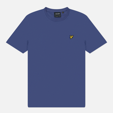 Мужская футболка Lyle & Scott Plain Cotton, цвет синий, размер XXL