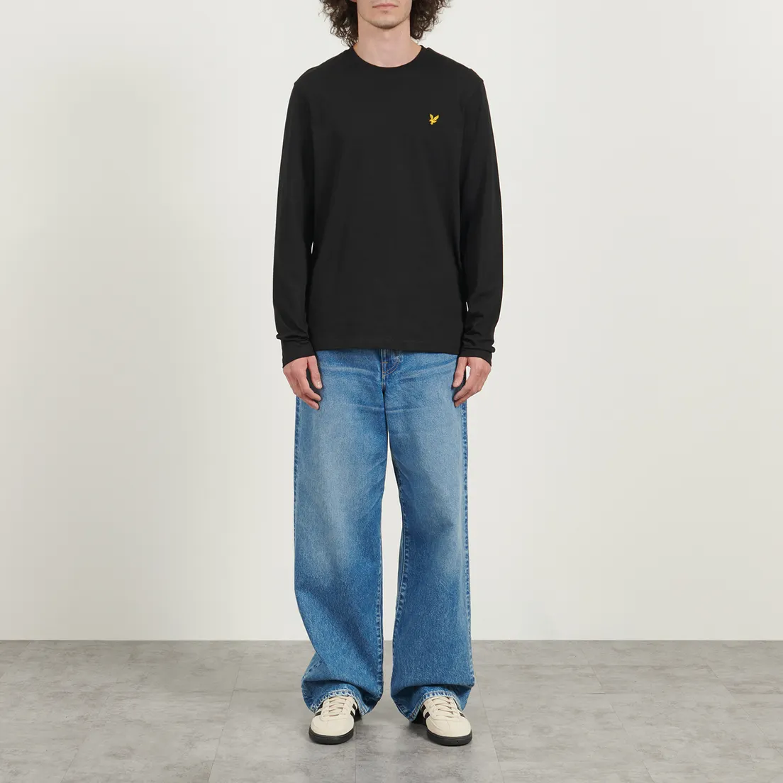Lyle & Scott Мужской лонгслив Classic Cotton Regular Fit