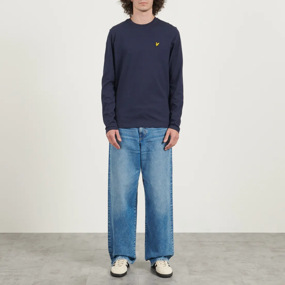 Lyle & Scott Мужской лонгслив Classic Cotton Regular Fit