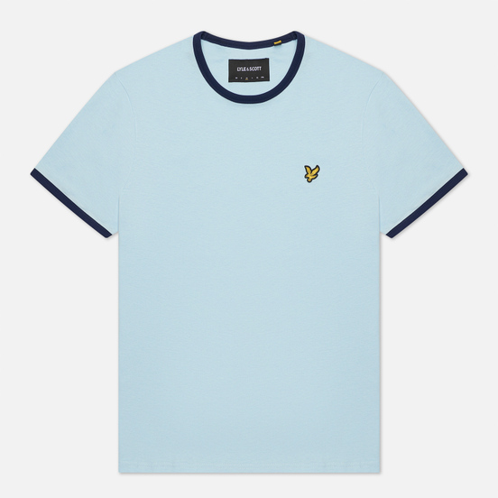 Мужская футболка Lyle & Scott Ringer Deck Blue/Navy
