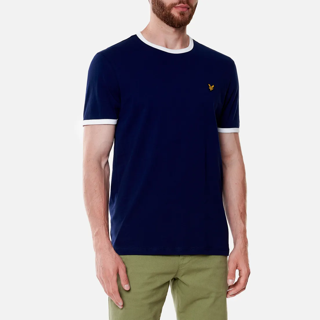 Lyle & Scott Мужская футболка Ringer