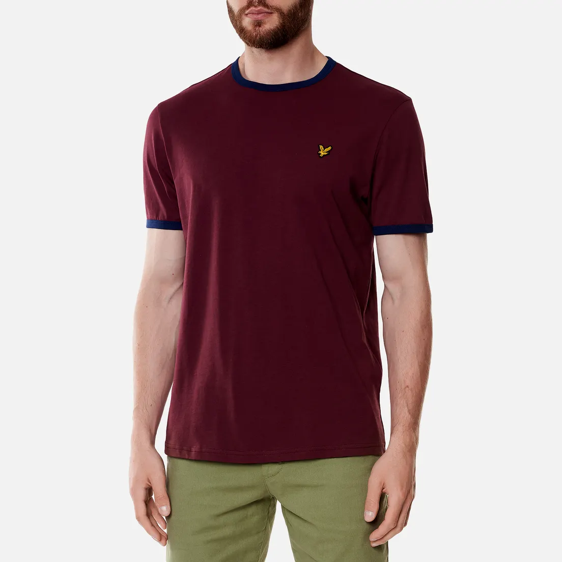Lyle & Scott Мужская футболка Ringer