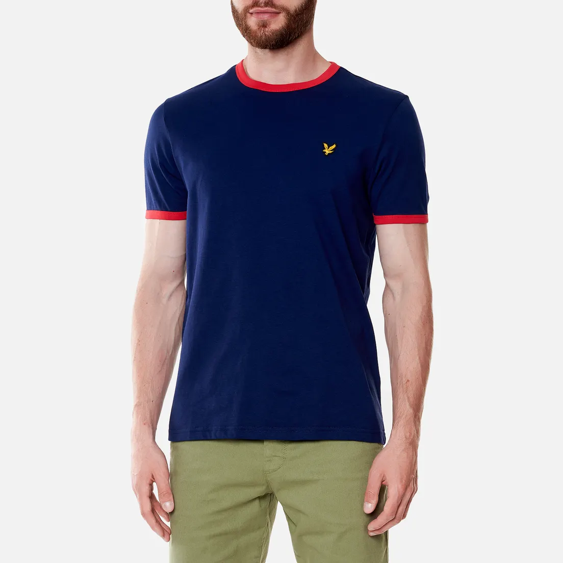 Lyle & Scott Мужская футболка Ringer