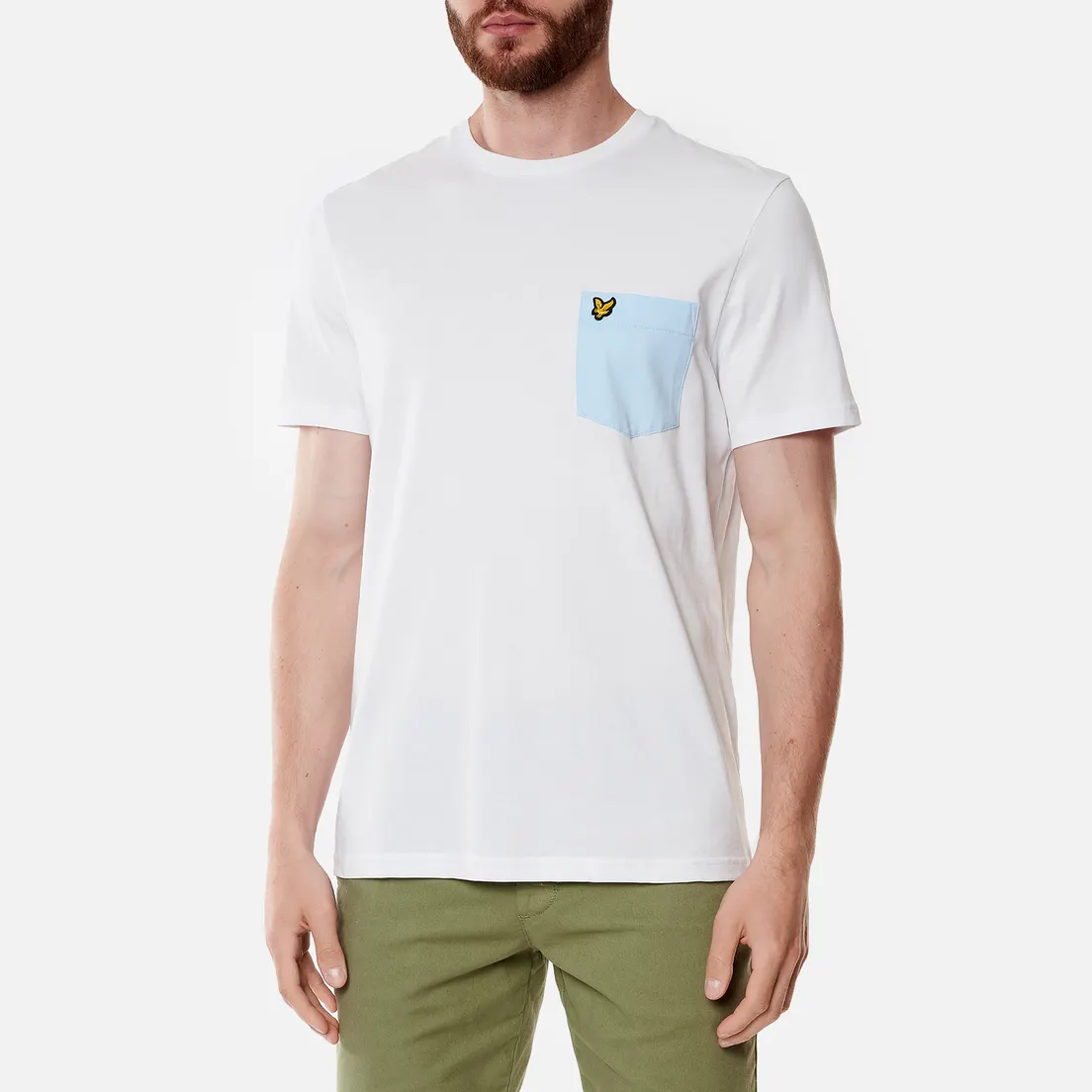 Lyle & Scott Мужская футболка Contrast Pocket