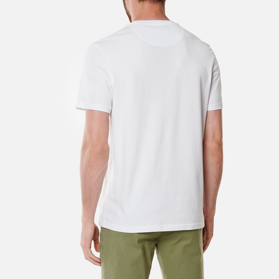 Мужская футболка Lyle & Scott Contrast Pocket White/Deck Blue