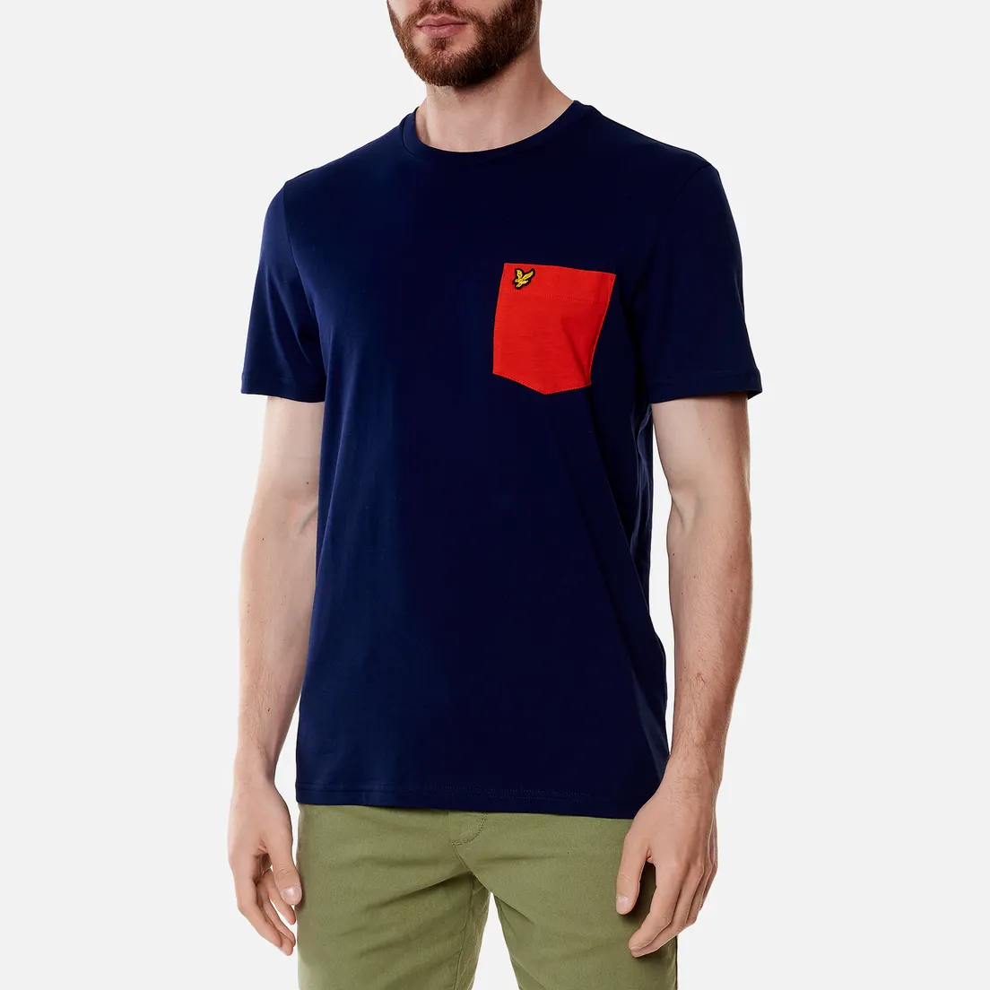 Lyle & Scott Мужская футболка Contrast Pocket