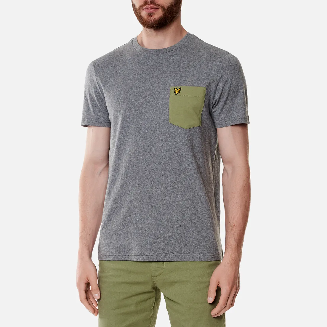 Lyle & Scott Мужская футболка Contrast Pocket