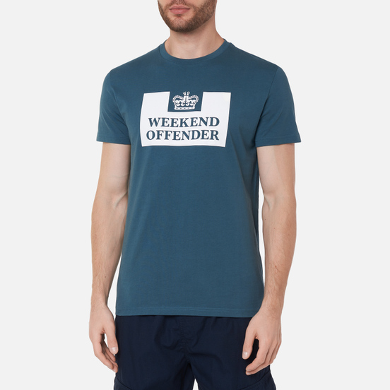 Мужская футболка Weekend Offender Prison AW21 Deep Pine