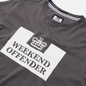 Мужская футболка Weekend Offender Prison AW21 Dark Charcoal фото - 1