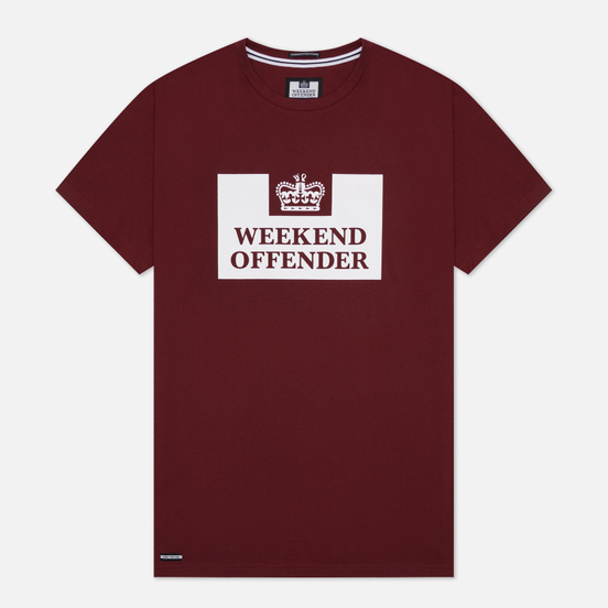 Мужская футболка Weekend Offender Prison AW21 Morello