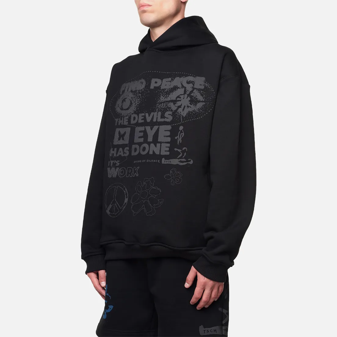 TSCH Мужская толстовка Disturbing Silence Hoodie