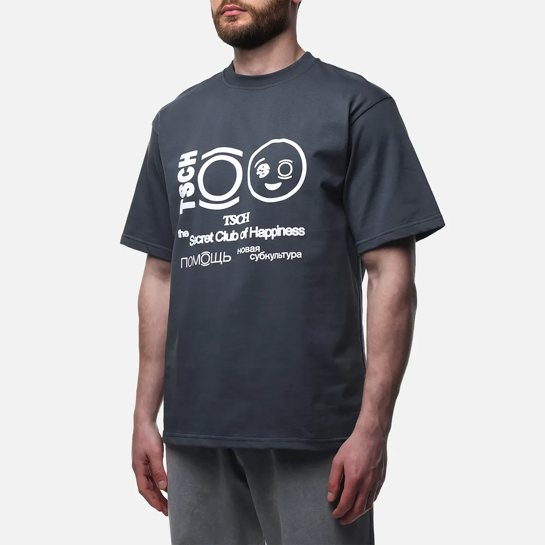 TSCH Мужская футболка x ПОМОЩЬ Print
