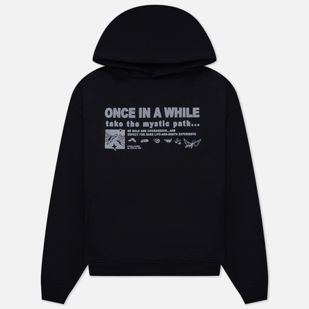 фото Мужская толстовка tsch once hoodie, цвет чёрный, размер s