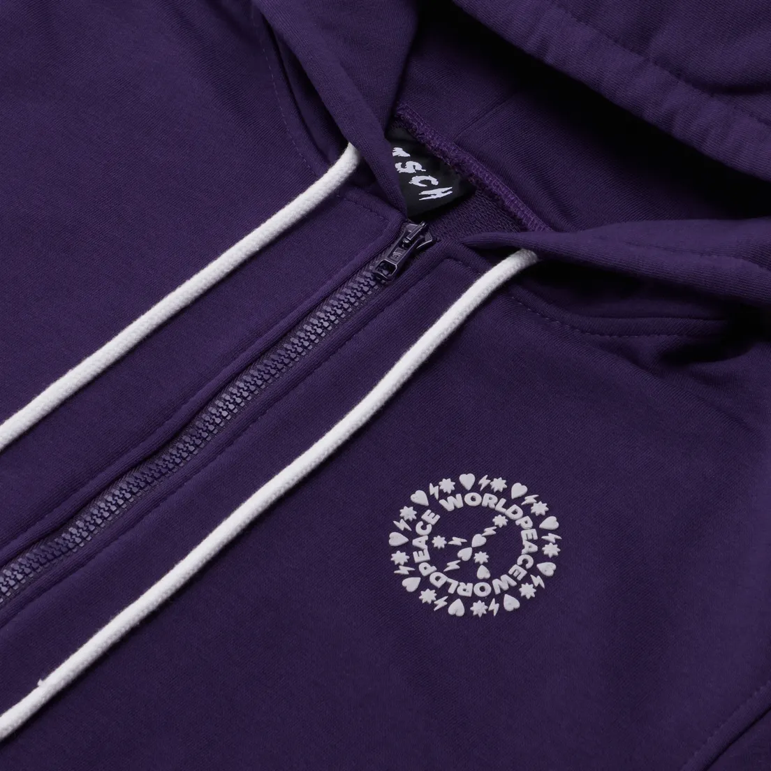 TSCH Мужская толстовка Peace World Full Zip Hoodie