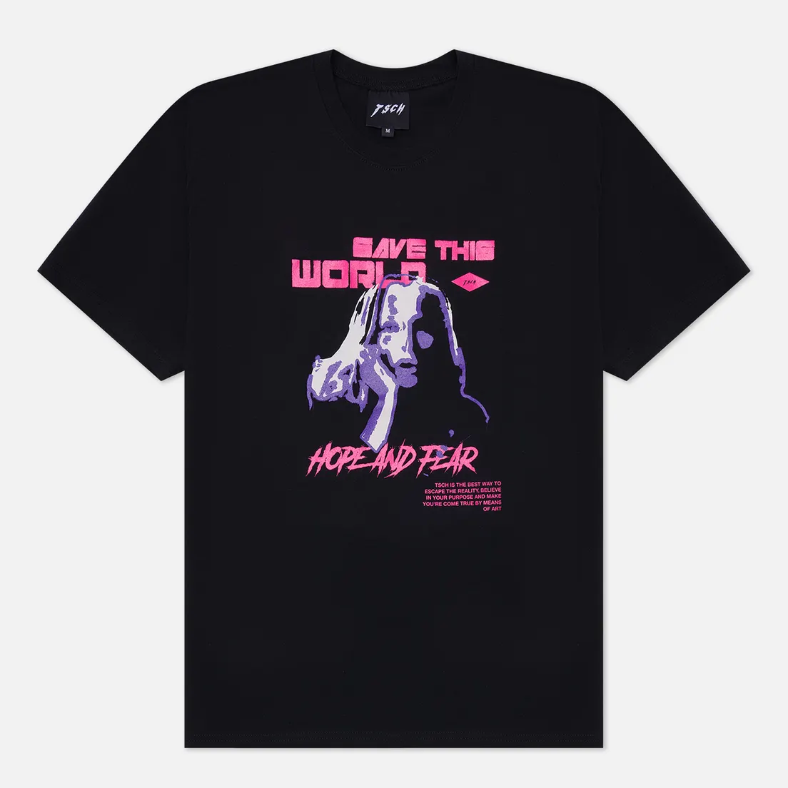 TSCH Мужская футболка Save This World Hope And Fear
