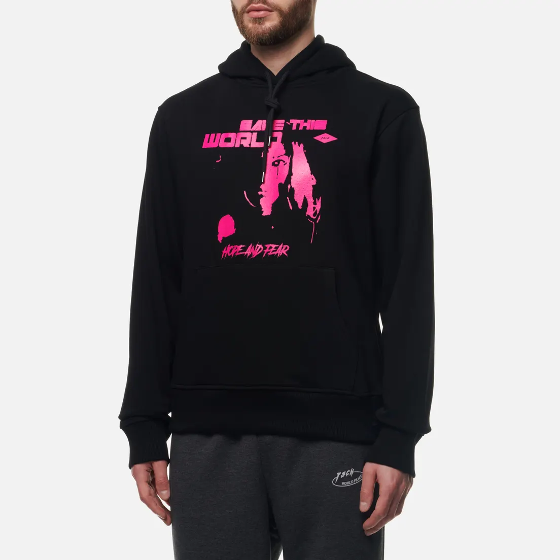 TSCH Мужская толстовка Save This World Hope And Fear Hoodie