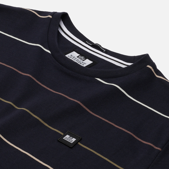 Мужская футболка Weekend Offender Cable Beach Navy