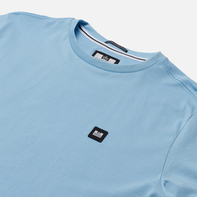 Мужская футболка Weekend Offender, цвет голубой, размер L TSSS2201-SKYFALL Cannon Beach Badge - фото 2