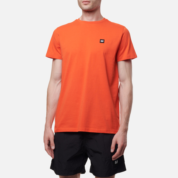 Мужская футболка Weekend Offender, цвет оранжевый, размер S TSSS2201-TANGO Cannon Beach Badge - фото 3