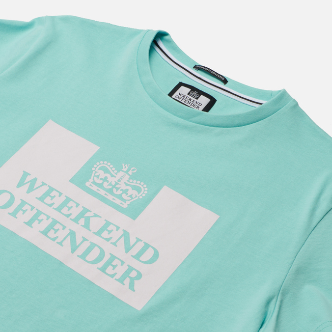 Мужская футболка Weekend Offender, цвет голубой, размер L TSSS2212-AQUA Prison SS22 - фото 2