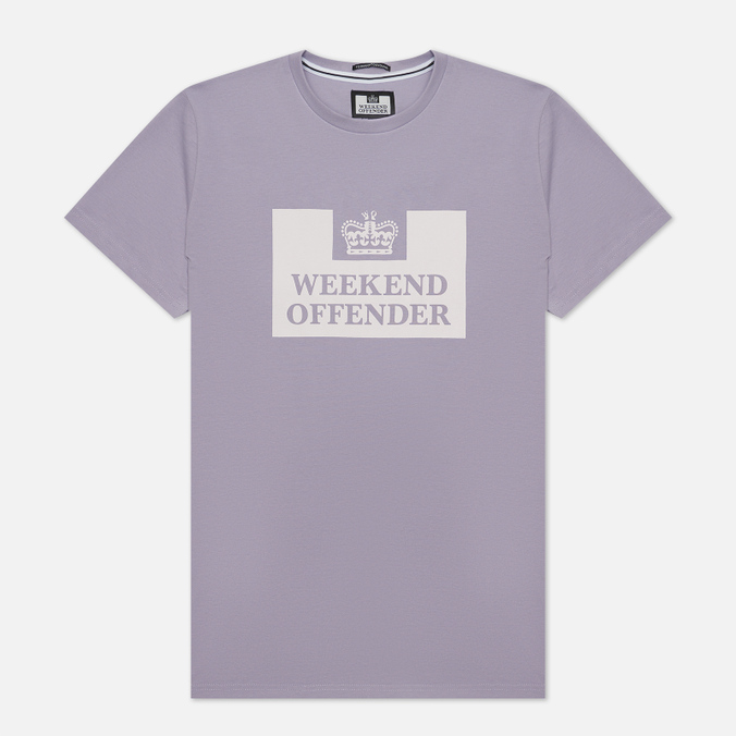 Мужская футболка Weekend Offender, цвет фиолетовый, размер M TSSS2212-PRIMROSE Prison SS22 - фото 1