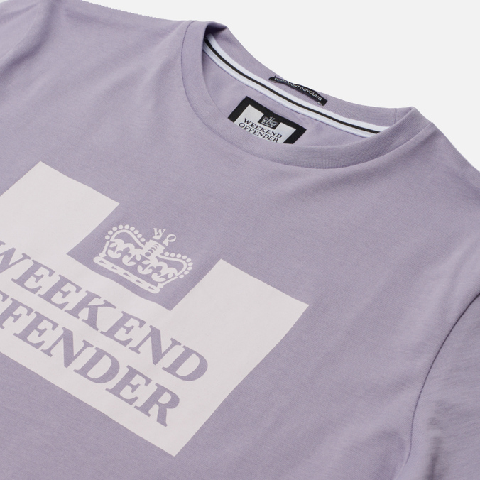 Мужская футболка Weekend Offender, цвет фиолетовый, размер M TSSS2212-PRIMROSE Prison SS22 - фото 2