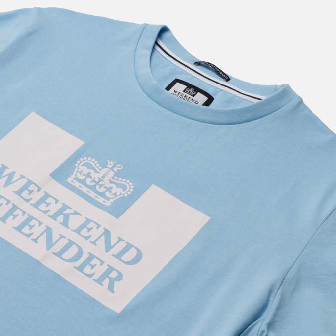 Мужская футболка Weekend Offender, цвет голубой, размер M TSSS2212-SKYFALL Prison SS22 - фото 2