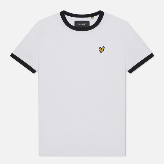 Женская футболка Lyle & Scott Ringer White