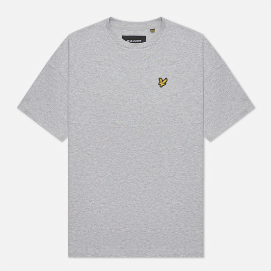Женская футболка Lyle & Scott Oversized Light Grey Marl