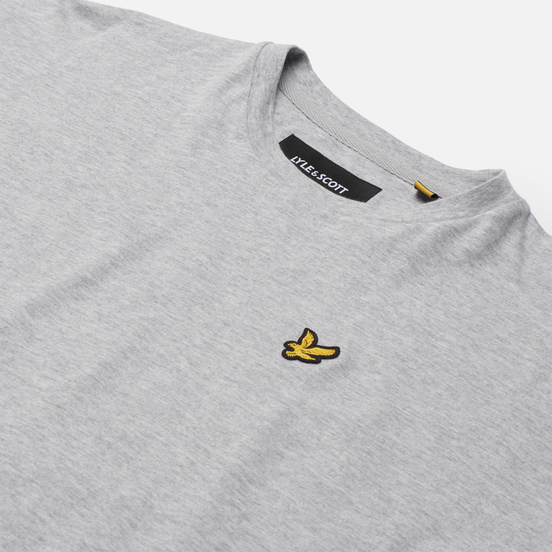 Женская футболка Lyle & Scott Oversized Light Grey Marl