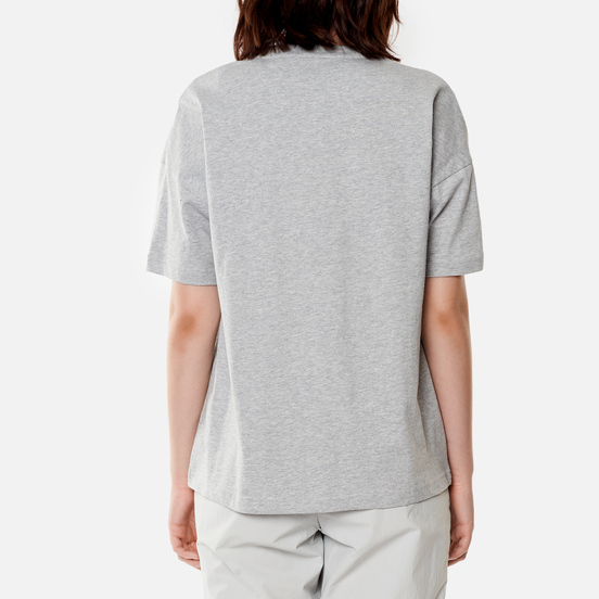 Женская футболка Lyle & Scott Oversized Light Grey Marl