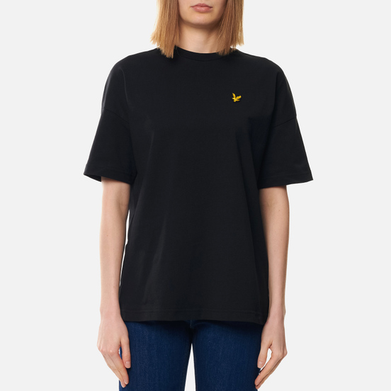 Женская футболка Lyle & Scott Oversized Jet Black