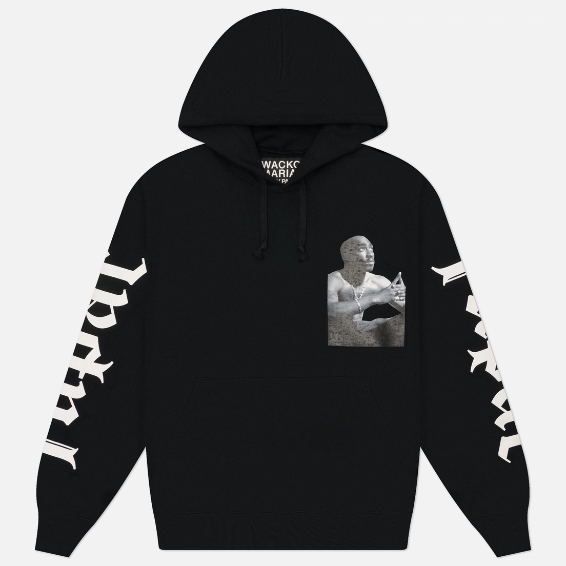 WACKO MARIA Мужская толстовка Tupac Heavy Weight Pullover Hoodie Type 1