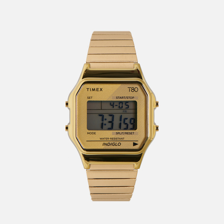 Наручные часы Timex T80 Expansion, цвет золотой