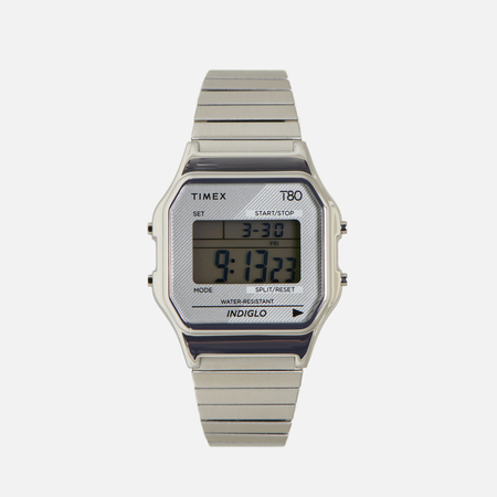 Наручные часы Timex T80 Expansion, цвет серебряный