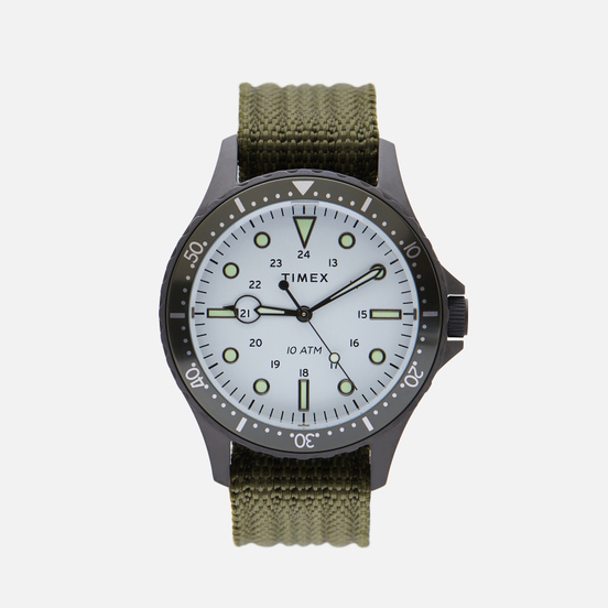 Наручные часы Timex Navi XL Gunmetal/Green/White