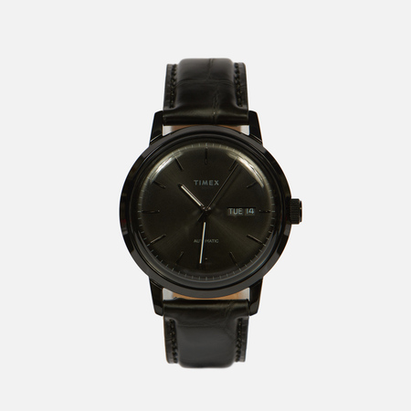Наручные часы Timex Marlin Leather, цвет чёрный