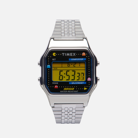 Наручные часы Timex x PAC-MAN T80, цвет серебряный
