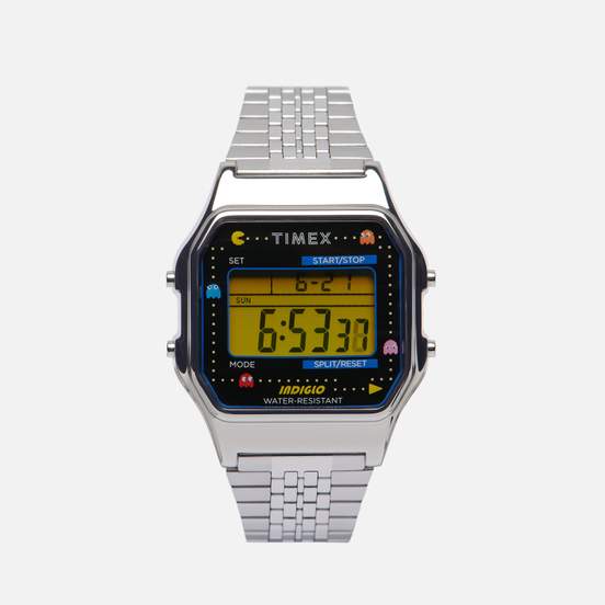 Наручные часы Timex x PAC-MAN T80 Silver/Silver/Black