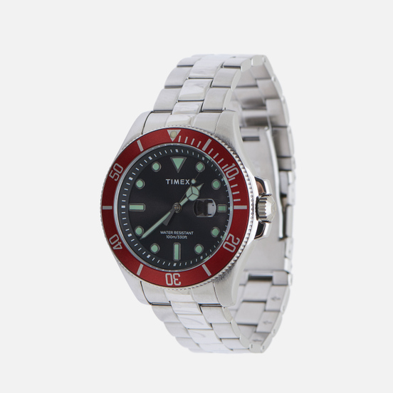 Наручные часы Timex Harborside Silver/Red/Black