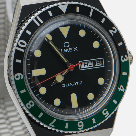 Наручные часы Timex Q Timex Reissue Silver/Black/Green/Black