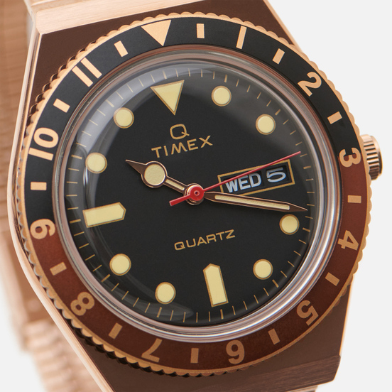 Наручные часы Timex Q Timex Reissue Rose Gold/Black