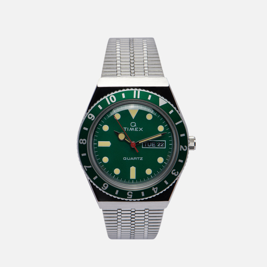 Наручные часы Timex Q Diver Silver/Green/Green