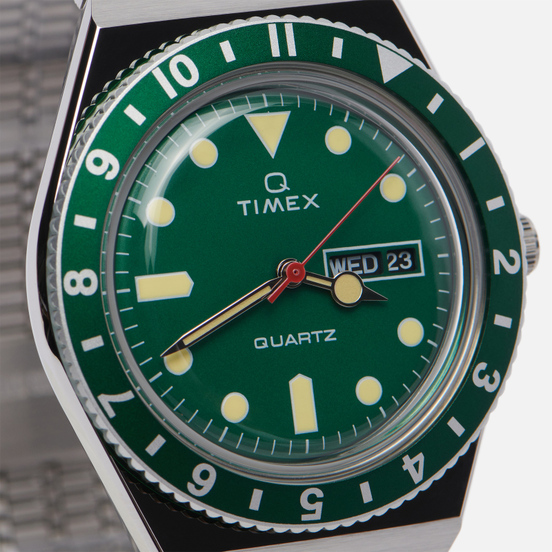 Наручные часы Timex Q Diver Silver/Green/Green