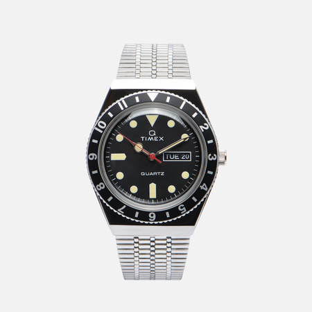 Наручные часы Timex Q Diver, цвет серебряный