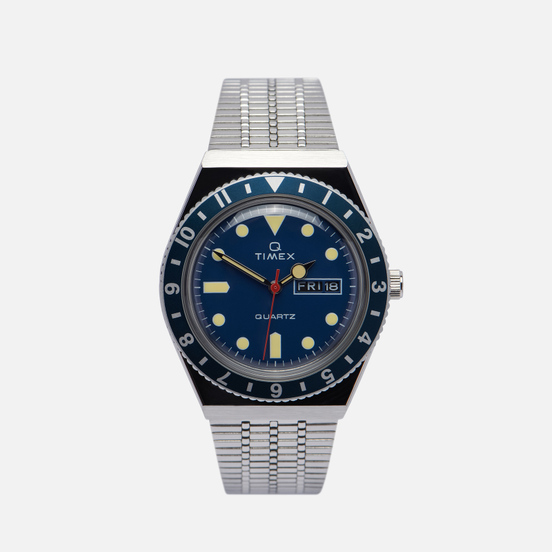 Наручные часы Timex Q Diver Silver/Navy/Navy
