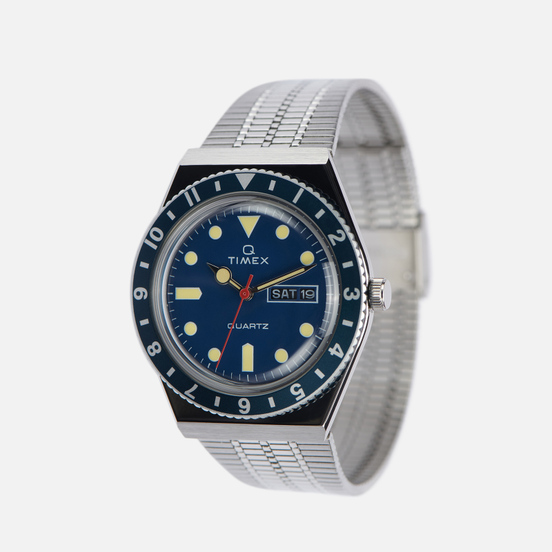 Наручные часы Timex Q Diver Silver/Navy/Navy