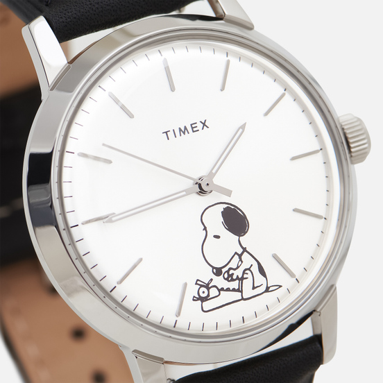Наручные часы Timex x Peanuts Marlin 70th Anniversary Black/Silver